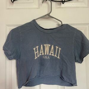 Brandy Melville Light Blue Tee